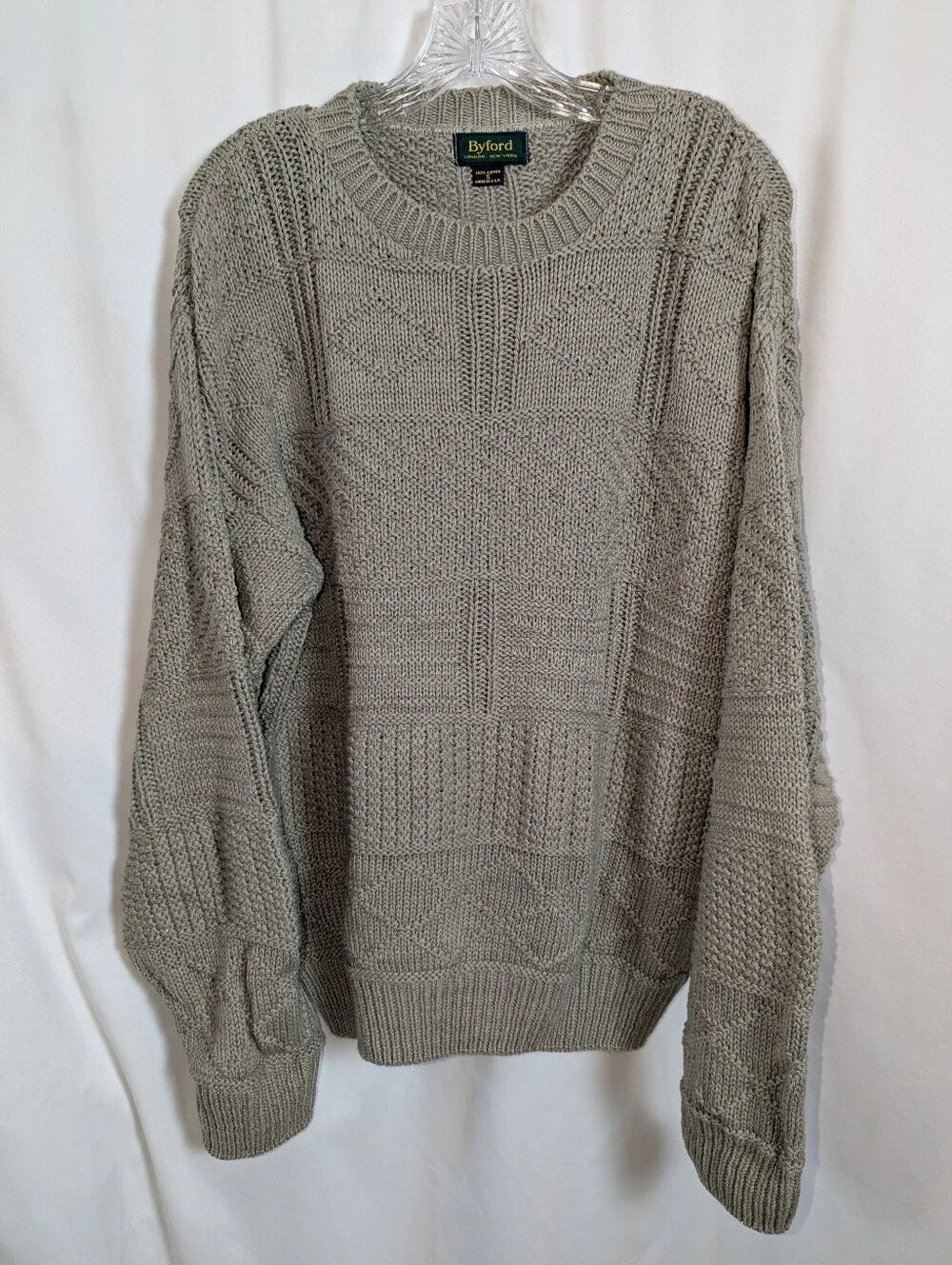 Vintage 80s / 90s Byford 100% Cotton Knit Sweater